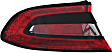 2016 Dodge Dart - Driver and Passenger Side, Outer Halogen Tail Light, With bulb(s), Mounts on Body, OE Replacement