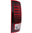 Driver and Passenger Side LED Tail Lights, with Bulbs