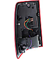Driver and Passenger Side LED Tail Lights, with Bulbs