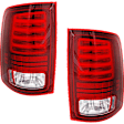 2017 Ram 1500 - Driver and Passenger Side LED Tail Light, With bulb(s),  (Quad Cab), OE Replacement, Extended Cab Pickup, CAPA Certified