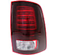 2017 Ram 1500 - Driver and Passenger Side LED Tail Light, With bulb(s),  (Quad Cab), OE Replacement, Extended Cab Pickup, CAPA Certified