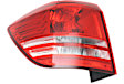 Driver and Passenger Side, Outer Tail Lights, with Bulbs, Halogen, Mounts on Body, CAPA Certified
