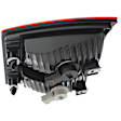 Driver Side, Inner And Outer Halogen Tail Light, With bulb(s), OE Replacement