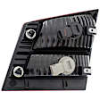 Driver Side, Inner And Outer Halogen Tail Light, With bulb(s), OE Replacement