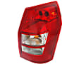 Driver and Passenger Side Halogen Tail Light, With bulb(s), OE Replacement