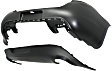 Rear, Lower Bumper Covers, Primed top; Textured Bottom