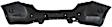 Rear Upper - Primed, Lower - Textured Bumper Cover CAPA Certified