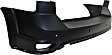Rear, Upper and Lower Upper - Primed, Lower - Textured Bumper Cover CAPA Certified