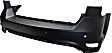 Rear, Upper and Lower Upper - Textured, Lower - Primed Bumper Cover CAPA Certified