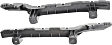 Rear, Driver and Passenger Side Bumper Brackets, Side Cover Bracket