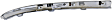 2017 Dodge Durango - Rear, Driver and Passenger Side Bumper Trim, Chrome