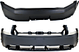 2010 Ford Mustang - Front and Rear Primed Bumper Cover