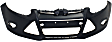 2012-2014 Ford Focus - Hatchback Front and Rear Primed Bumper Cover