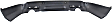 2013 Ford Police Interceptor Utility - Front and Rear, Upper and Lower Textured Bumper Cover, CAPA Certified