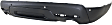 2013 Ford Police Interceptor Utility - Front and Rear, Upper and Lower Textured Bumper Cover, CAPA Certified
