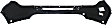 2012 Ford Explorer - Front, Upper and Lower Upper - Primed, Lower - Textured Bumper Cover