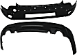 Front, Upper and Lower Upper - Primed, Lower - Textured Bumper Cover CAPA Certified
