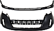 2013 Ford Edge - Front, Upper and Lower Primed Bumper Cover, CAPA Certified