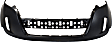 2013 Ford Edge - Front, Upper and Lower Primed Bumper Cover, CAPA Certified