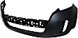 2013 Ford Edge - Front, Upper and Lower Primed Bumper Cover, CAPA Certified