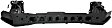 Front Bumper Reinforcements, Plastic and Steel, With Upper Cover Reinforcement