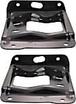 Front, Driver and Passenger Side Bumper Brackets, Mounting Plate