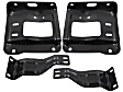 2012 Ford F-250 Super Duty - Front, Driver and Passenger Side Bumper Bracket