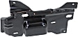 Front, Driver and Passenger Side Bumper Brackets, Mounting Plate