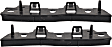 Front, Driver and Passenger Side Bumper Brackets, Side Support