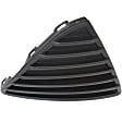 2012-2014 Ford Focus - Front, Driver and Passenger Side, Outer Bumper Grilles, Textured Black