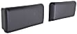 Front, Driver and Passenger Side Bumper Trim, Textured Black