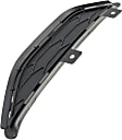 Front, Driver and Passenger Side Bumper Trim, Textured Black