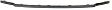 2014 Ford Fusion - Grille Trim, Center, For Models With Bar Number 1, Chrome