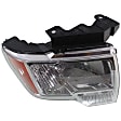 2011 Ford F-150 - Driver and Passenger Side Halogen Headlight, With bulb(s), OE Replacement