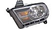Driver and Passenger Side Headlights, with Bulbs, Halogen, Convertible/Coupe