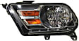 2010 Ford Mustang - Driver and Passenger Side Halogen Headlight, With bulb(s), OE Replacement, Coupe