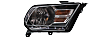 2010 Ford Mustang - Driver and Passenger Side Halogen Headlight, With bulb(s), OE Replacement, Coupe
