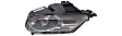 2010 Ford Mustang - Driver and Passenger Side Halogen Headlight, With bulb(s), OE Replacement, Coupe