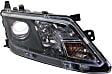 2012 Ford Fusion - Driver and Passenger Side Halogen Headlight, With bulb(s), OE Replacement