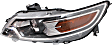 2011 Ford Taurus - Driver and Passenger Side Halogen Headlight, With bulb(s), OE Replacement, Sedan