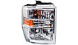 2011 Ford E-150 - Driver and Passenger Side Halogen Headlight, With bulb(s), OE Replacement