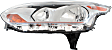 Driver and Passenger Side Headlights, with Bulbs, Halogen, Production Date To March 13 2014, CAPA Certified