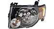 Driver and Passenger Side Headlights, with Bulbs, Halogen, For Models with Sport Appearance Package