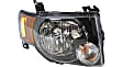 Driver and Passenger Side Headlights, with Bulbs, Halogen, For Models with Sport Appearance Package