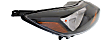 2013 Ford Focus - Driver and Passenger Side Halogen Headlight, With bulb(s), OE Replacement, Hatchback