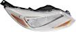 2013 Ford Focus - Driver and Passenger Side Halogen Headlight, With bulb(s), OE Replacement, Sedan, CAPA Certified