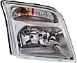 2013 Ford Transit Connect - Driver and Passenger Side Halogen Headlight, With bulb(s), OE Replacement
