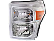 2015 Ford F-450 Super Duty - Driver and Passenger Side Halogen Headlight, With bulb(s), OE Replacement