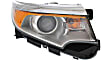 2013 Ford Edge - Driver and Passenger Side Halogen Headlight, With bulb(s),  For Models Without Appearance Package, OE Replacement, Sport Utility