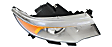 2013 Ford Edge - Driver and Passenger Side Halogen Headlight, With bulb(s),  For Models Without Appearance Package, OE Replacement, Sport Utility